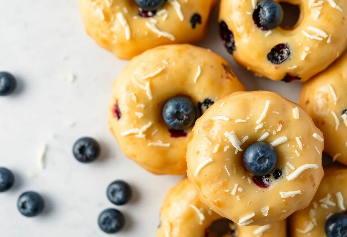 Blueberry Coconut Baked Doughnuts: The Upgrade Your Breakfast Deserves